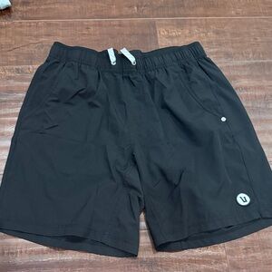 Vuori Black Performance Shorts